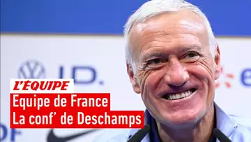 Équipe de France - Deschamps : "Benzema aux JO 2024 ? Je vous vois venir avec vos grands sabots..."