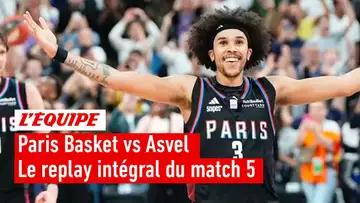 Basket : Paris éteint l'Asvel au finish et jouera sa première finale de Betclic Élite
