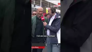 👨‍👨‍👦🥰Zidane en famille aux 24 Heures du Mans 2024 #shorts #zidane #automobile