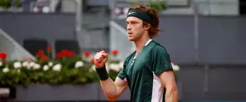 Madrid : Rublev s'est fait peur