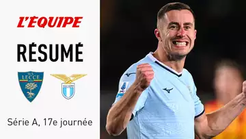 Serie A 2024/2025 - À 11 contre 10, la Lazio se fait peur mais assure la victoire face à Lecce