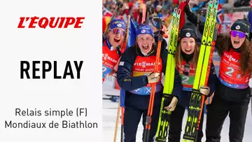 Mondiaux Biathlon 2025 - Le replay intégral de la victoire française sur le relais féminin