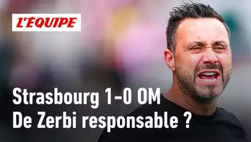 Strasbourg 1-0 OM : Est-ce la faute de Roberto De Zerbi ?