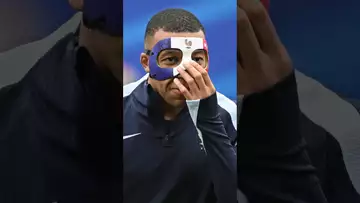 🧐Le masque de Mbappé non réglementaire ? #shorts #football #mbappe #euro2024