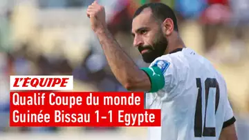 Qualif Coupe du monde 2026 - Un superbe but de Salah sauve l'Egypte de la défaite en Guinée-Bissau