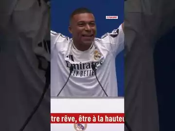 🤍 Kylian Mbappé crie : « Hala Madrid » #mbappe #kylianmbappe #football #realmadrid #madrid