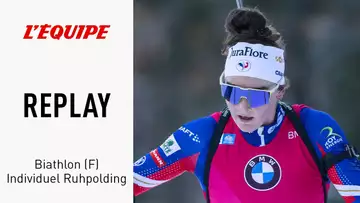 Biathlon - Le replay de l'individuel de Ruhpolding remporté par Lou Jeanmonnot