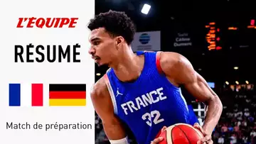 Basket : La France surclasse l'Allemagne, record de points pour Wembanyama