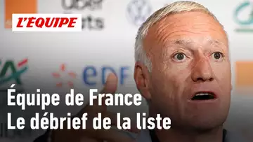 Équipe de France : Le débrief de la liste de Deschamps avant les matchs contre Israël et la Belgique