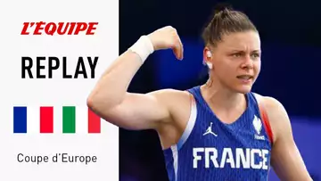 Basket 3x3 (F) - Les Bleues s'imposent contre l'Italie pour leur entrée en lice en Coupe d'Europe