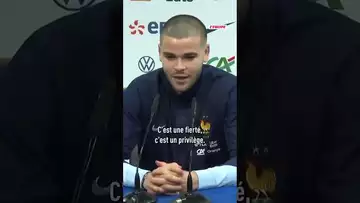 🧤😄 Les premiers mots de Lucas Chevalier avec l’Équipe de France #football #chevalier