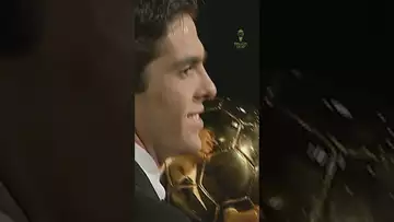 🌕Kaka sacré Ballon d'Or en 2007 #shorts #football #kaka #ballondor