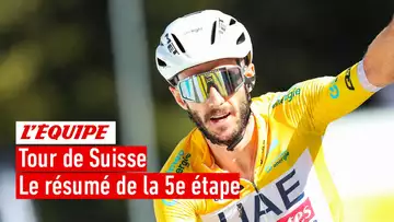 Tour de Suisse -  Adam Yates s'impose et creuse l'écart : Le résumé de la 5e étape