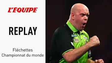 Mondiaux de fléchettes : Replay intégrale de la demi-finale entre Chris Dobey et Michael van Gerwen