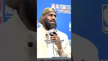 👽🏀Lebron James a fait l’éloge de Wemby pendant le All Star Game #basketball #nba #allstargame