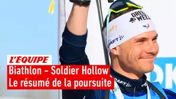 Biathlon - Jacquelin sur le podium de la poursuite à Soldier Hollow, la victoire pour Johannes Boe