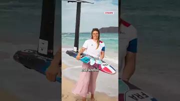 🤔🥇  Connais-tu cette grande chance de médaille, Laurianne Nolot ? #jo2024 #paris2024 #surf