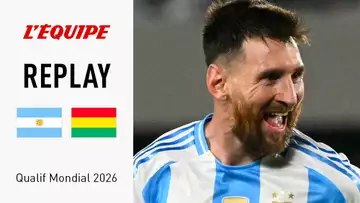 Qualif Mondial 2026 - Le festival Messi contre la Bolivie (replay intégral)