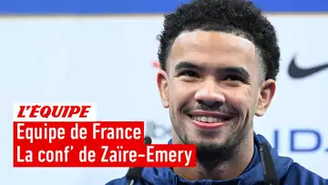 Équipe de France - Warren Zaïre-Emery : "On aimerait garder Kylian Mbappé au PSG"