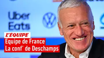 Équipe de France : La conférence de presse de Didier Deschamps avant France-Allemagne