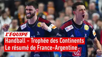 Le résumé de France-Argentine - Handball - Trophée des Continents