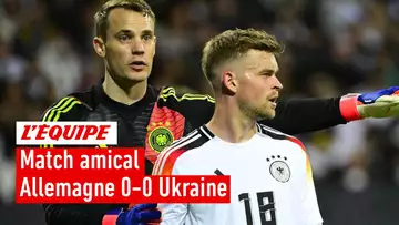Euro 2024 - L'Allemagne tenue en échec par l'Ukraine en match de préparation