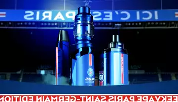 WTF : Geekvape dévoile ces cigarettes électroniques aux couleurs du PSG