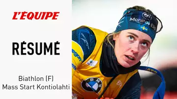 Le résumé de la mass-start de Kontiolahti - Biathlon - CM (F)