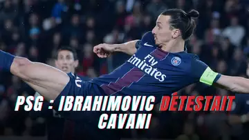 PSG : Ibrahimovic hasste Cavani