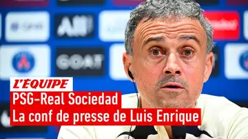 Luis Enrique avant PSG-Real Sociedad : "Mbappé est à disposition du groupe"