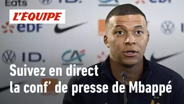 Bleus : Suivez en direct la conférence de presse de Kylian Mbappé et de Didier Deschamps