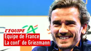 Équipe de France - Mbappé, politique, jeu "chiant"...La conférence de presse d'Antoine Griezmann