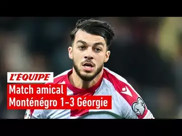 Euro 2024 - La Géorgie s'impose contre le Monténégro, Mikautadze buteur