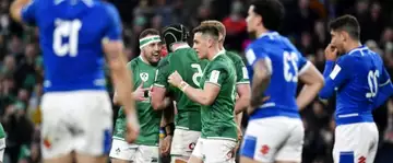 Tournoi des 6 nations (J3) : l'Irlande écrase l'Italie et prend un nouveau départ