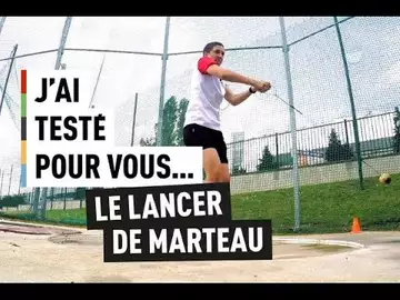 On a testé le lancer de marteau - JO 2024 - Série