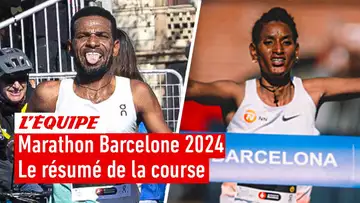 Le résumé du marathon de Barcelone - Athlé - Marathon