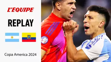 Copa America 2024 - Le replay intégral d'Argentine-Équateur