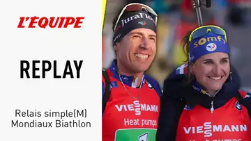 Mondiaux Biathlon 2025 - Le replay intégral de la victoire française sur le relais mixte simple