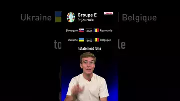 👀 Qui va se qualifier selon vous entre la Belgique, la Roumanie, l'Ukraine et la Slovaquie ? #shorts