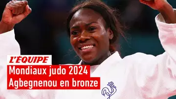 Championnats du monde judo - Clarisse Agbégnénou médaillée de bronze au terme d'un combat tendu