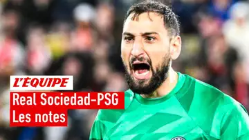 Real Sociedad - PSG : Les notes des chroniqueurs de L'Équipe du soir