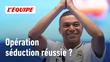 Présentation Mbappé au Real - Opération séduction réussie ?