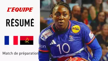 JO Paris 2024 - Handball : Les Bleues écrasent l'Angola pour son dernier match de préparation