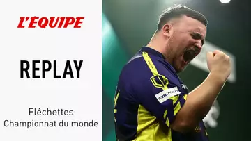 Mondiaux de fléchettes : Le replay intégral de la finale entre Michael van Gerwen et Luke Littler