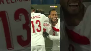 😍 QUEL BIJOU de Kerem Aktürkoğlu pour la Turquie face à l'Islande #shorts #football #turkey