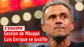 PSG : La justification de Luis Enrique sur la gestion de Mbappé