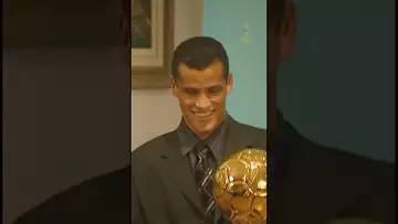 🌕Rivaldo sacré Ballon d'Or en 1999 #shorts #football #ballondor