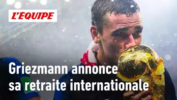 🚨Antoine Griezmann annonce sa retraite internationale avec l'équipe de France