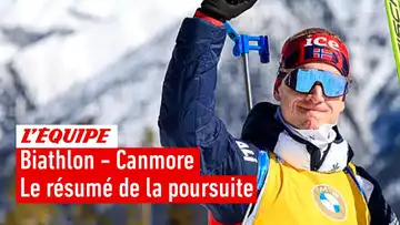 Le résumé de la poursuite à Canmore (Canada) - Biathlon - CM (H)