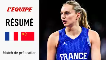 Basket - JO Paris 2024 : Sans-faute pour les Bleues victorieuses de la Chine en match de préparation